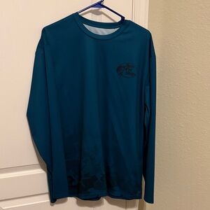 Bass Pro Shops Teal Long-Sleeve Performance Tee